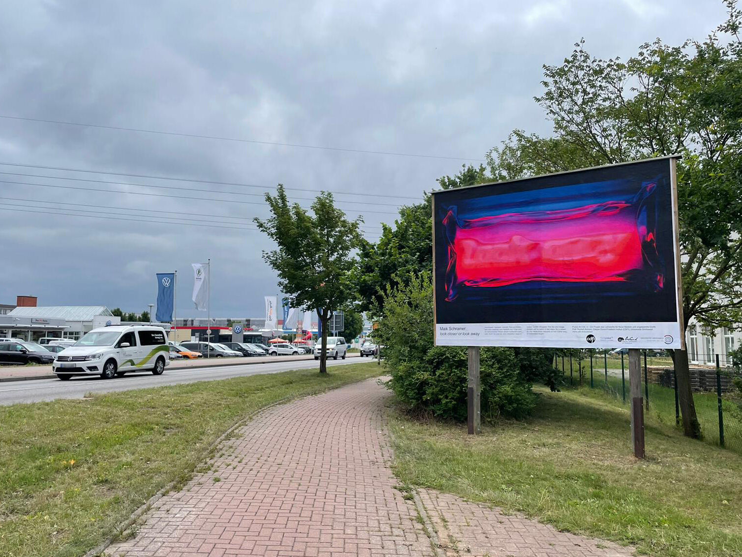 Großplakat in Güstrow, ©Thoralf Stindl, 2022