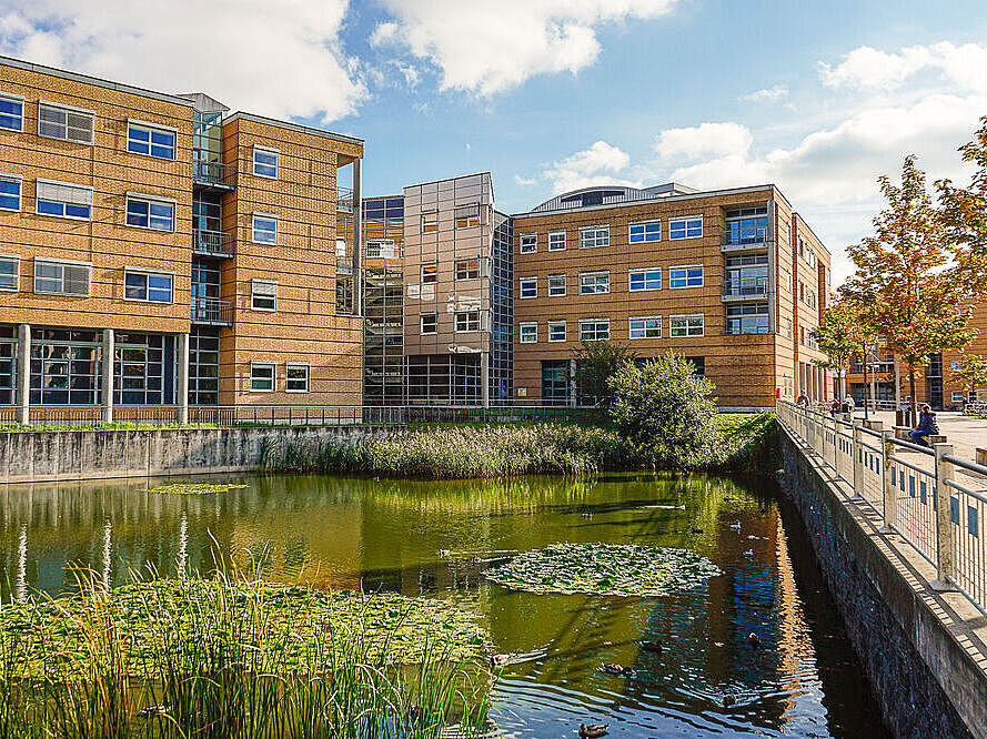 Campus Beitzplatz, Blick auf die Universitätsmedizin