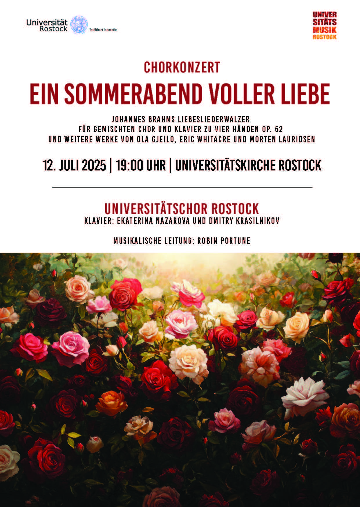Konzertflyer